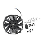 80W Electric Radiator Slim Cooling Fan Kit 7 Inch 12V for Universal Car 800 CFM