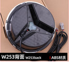 Grid LED light Front Grilled Embelm badge For W204 W205 W213 W253 C-Class E-Class GLC C E 180 200 250 300 350 43 63 4MATIC