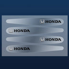 4/8Pcs Car Accessories Door Handle Badge Door Bowl Trim Sticker For Honda Mugen Accord Civic Vezel Jazz City HRV Insight