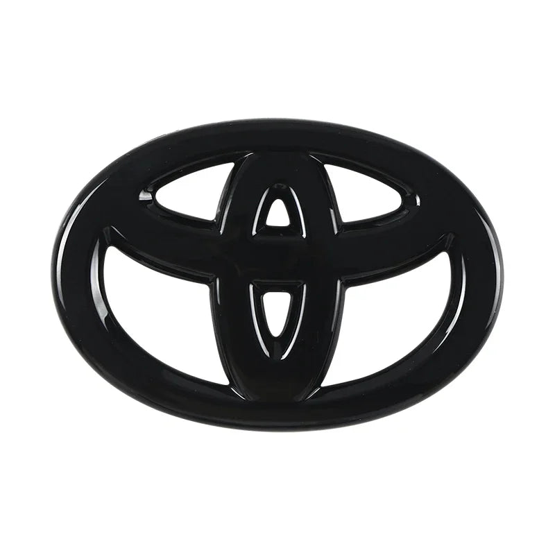 Car Steering Wheel Decorative Stickers Emblem For Toyota Hilux Prius Avensis Auris Verso Corolla Camry Car interior stickers