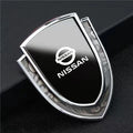 Car Door Fender Decoration Shield Protective Sticker For Nissan 350z 370z altima Armada Frontier Kicks Leaf nismo pulsar Qashqai