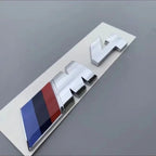 3D Emblem Car Fender Side Rear Trunk Badge M Logo Sticker Number Decal For BMW M1 M2 M3 M4 M5 M6 M7 Performance Auto Accessories