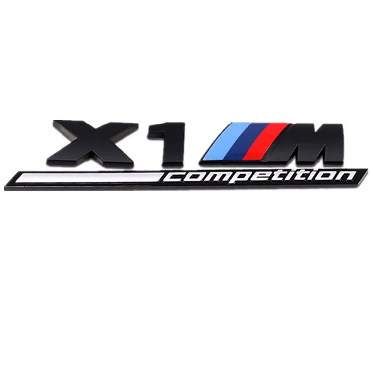 3D Metal Thunder Rear Tail Side Label Sticker Accessories For BMW X1 X2 X3 X4 X5 X6 X7 iX3 E46 E70 E90 F07 F10 F20