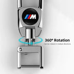 Car Metal Keychain Emblem Keyring Pendant Auto Accessories For BMW E90 G80 M3 G30 M5 F82 F83 F20 F21 G42 F95 F96 G06 G07 M2 M4