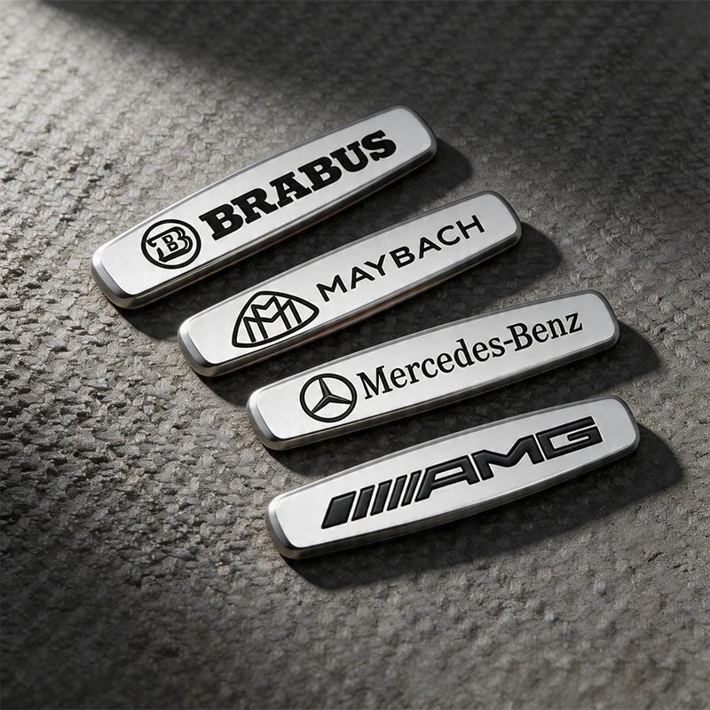 3D Metal Seat Sticker Badge Sticker Interior Sticker For Mercedes-benz AMG Maybach Brabus GLB GLC GLE GLS CLS CLA W215 W205 W463