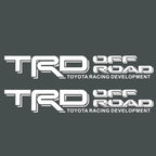 Suitable for Toyota Transit logo TRD OFFROAD modified sticker, personalized decorative body sticker waterproof latte