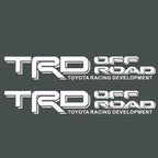 Suitable for Toyota Transit logo TRD OFFROAD modified sticker, personalized decorative body sticker waterproof latte