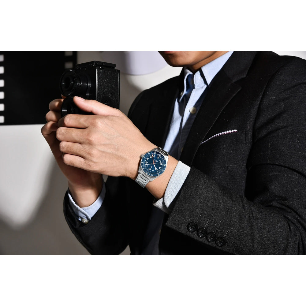 PAGANI DESIGN PD1784 Men’s GMT Automatic Mechanical Watch DG5833 Stainless Steel Sapphire Crystal Waterproof Local Delivery
