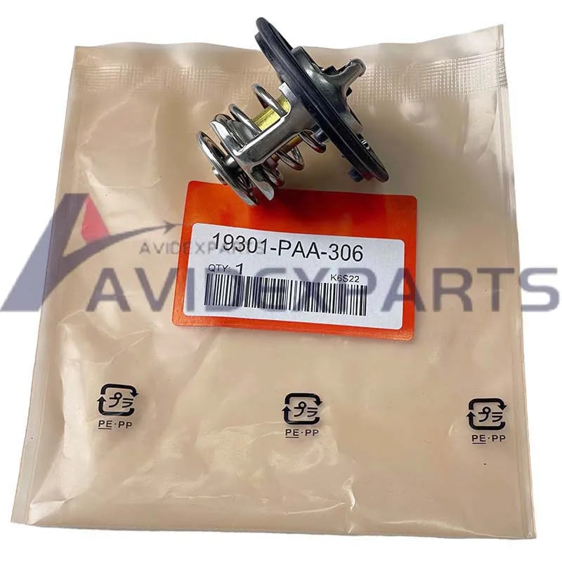 Engine Thermostat W/ Gasket For Honda Accord Civic CR-V Replacement 19301PAA306