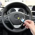 45mm 50th Anniversary Edition Car BMW E36 E39 E87 E60 E46 E53 E90 F10 F20 F25 F30 X3 X5Steering Wheel Badge Emblem Sticker for