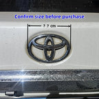 1pc 3D Car Emblem sticker For Toyota Front Grill Hood Rear Trunk Logo Corolla Camry RAV4 Hilux Yaris Prius Prado Badge Accessory