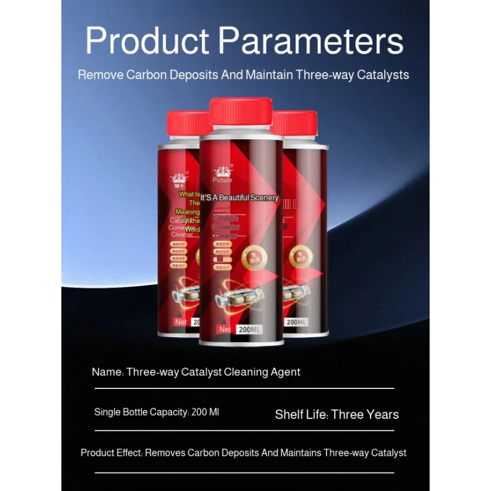200ml1/2/4pcsEngine Cleaning Agent Fuel Treasure Carbon Deposit Removal Engine Special Car Cleaning Agent Efficient Carbon Depos