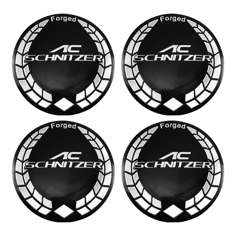 4Pcs 56mm Wheel Center Caps Emblem Badge Sticker Accessories For BMW G80 G06 G07 G42 G14 G15 G16 F82 F20 F21 F83 M2 M3 M4 M5 M8