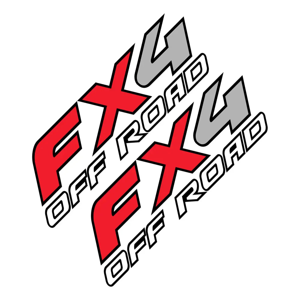 FX4 Off Road Car Sticker For Ford Ranger Raptor F150 Mitsubishi L200 Isuzu Dma Nissan NAVARA Toyota Hilux Pickup Car Accessories