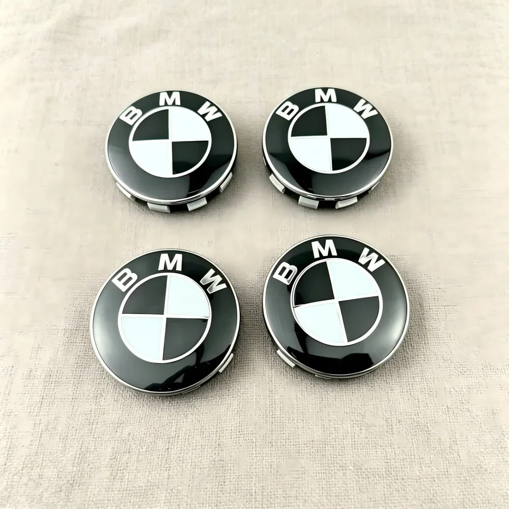 BMW 4pcs 56/68MM Wheel Center Caps For G11 G12 G30 G31 G32 G38 G01 G08 G02 G05 F45 F46 F52 F48 F49 F39 F90 Auto Accessories
