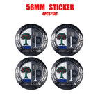 56/60/65mm Car Wheel Center Cover Hub Cap Resin Badge Emblem sticker Decal styling auto Accessories Mercedes Benz AMG  C260 C300