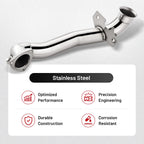 Racing Car 2.5" Catless Downpipe For Mini Cooper R55 Clubman R56/R57/R58/R59 R60 Countryman R61 1.6L 07-16
