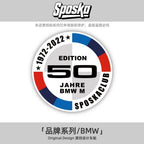 Car Windshield Stickers Waterproof Static Decal Accessories For BMW M 50th 325Li 320Li 330Li E36 G20 E46 E90 E60 F30 E39 E30 F20