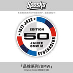 Car Windshield Stickers Waterproof Static Decal Accessories For BMW M 50th 325Li 320Li 330Li E36 G20 E46 E90 E60 F30 E39 E30 F20