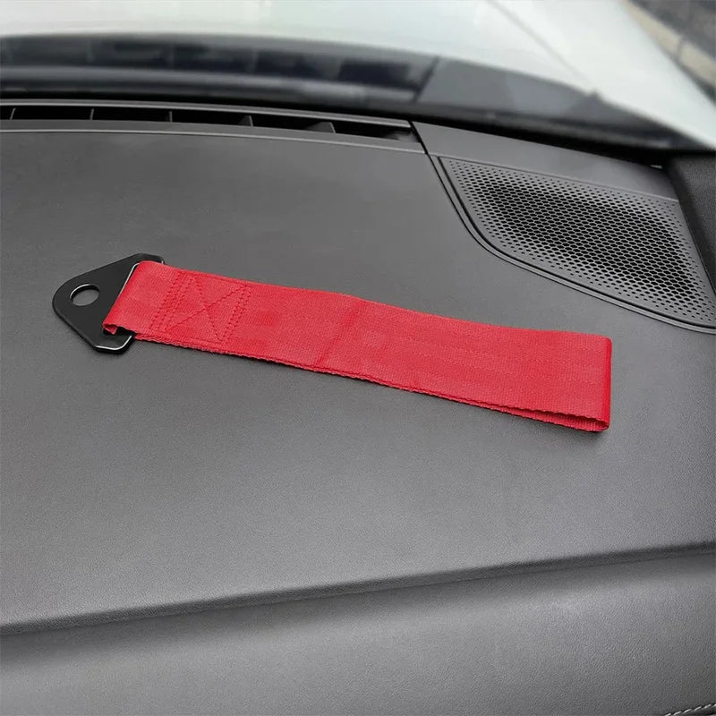 Car Tow Rope Trailer Racing Strap Auto Accessories For Toyota Hilux Aygo Yaris Ractis Corolla Camry CHR Auris Tacoma Cruiser TRD
