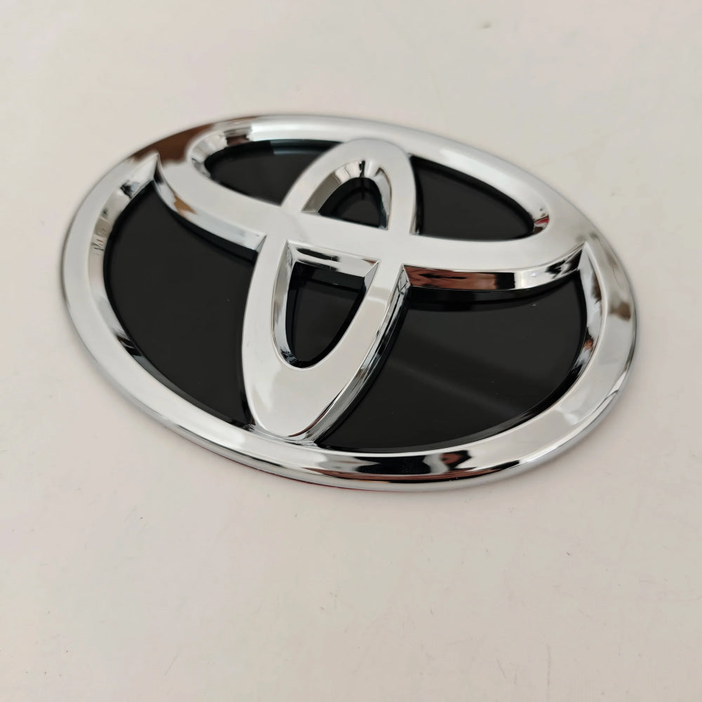 Modified Black Bottom Front Grille Badge Trunk Car Logo Suitable for Toyota RAV4 CAMRY COROLLA LANDCRUSER RAV4 VIOS SIENNA YARLS
