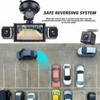 4 Channel Dash Cam wifi dashcam for car dvr Video Recorder Night Vision 24H Parking Monitor Black Box 360° Car Recording Camera