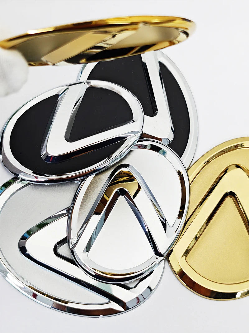 For Lexus ES240 ES250 IS250 LX460 RX270 RX300 RX350 65mm 77mm Metal Steering Wheel Emblem Logo Badge Sticker Decal Accessory