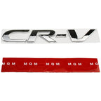 18.7cm Metal Car Stickers Side Fender Badge Styling for Honda CR-V Logo 2023 2017 2011 Rear Tailgate Emblem Decals Accessories