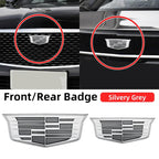 1pcs 3D ABS Car Front Grille Center Emblem Badge Rear Trunk Sticker Accessories For Cadillac CT4 CT5 CT6 XT4 XT5 XT6 XTS ATS