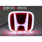 For Honda Accord Civic Odyssey CRV Inspire Amaze Vezel PMMA LED Car Emblem Sticker Front Rear Trunk Light Badge Accessories