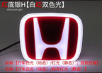 For Honda Accord Civic Odyssey CRV Inspire Amaze Vezel PMMA LED Car Emblem Sticker Front Rear Trunk Light Badge Accessories