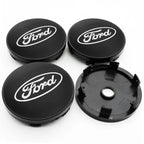 4pcs 56mm 60mm 54mm For Ford Ranger Focus Kuga Mustang Mondeo Fusion Esco Logo Car Wheel Center Hub Cap Rim Cover Emblem Sticker