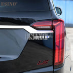 Car Styling 3D LS Car Metal Alloy Rear Trunk Fender Adhesive Badge Body Tailgate Displaceme Emblem For Cadillac CTS Escalade