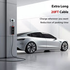Portable Electric Vehicle Charger 16A 110V Level 1&2 20FT NEMA 6-20 J1772