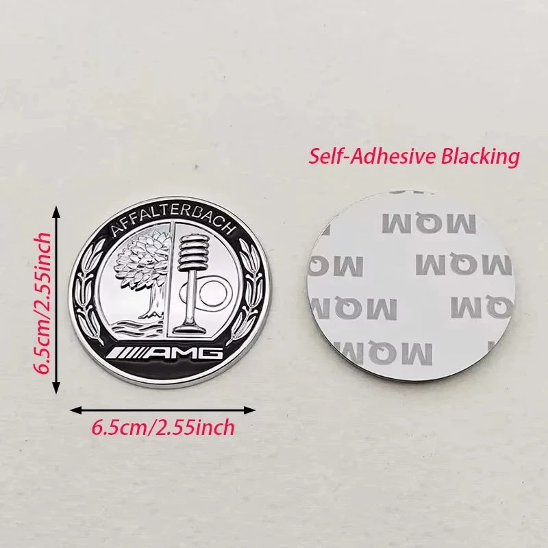 Car 3D Metal Door Windows Body Rear Trunk Emblem Sticker For Mercedes Benz AFFALTERBACH AMG LOGO C180 E320 A200 CLA CLK CLS ML