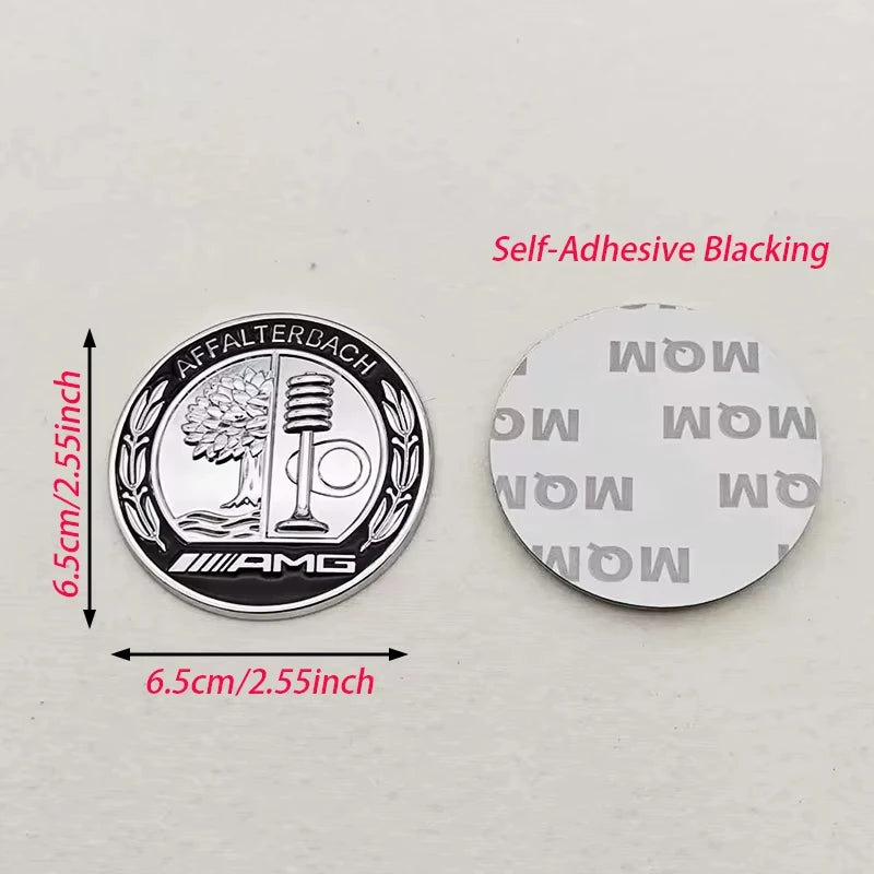 Car 3D Metal Door Windows Body Rear Trunk Emblem Sticker For Mercedes Benz AFFALTERBACH AMG LOGO C180 E320 A200 CLA CLK CLS ML