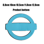 1pcs Nissan black ABS 8.8cm 10cm 10.5cm 11.8cm 12.8cm Car Front logo Rear Bumper tail door Car trunk Emblem sticker Accessories