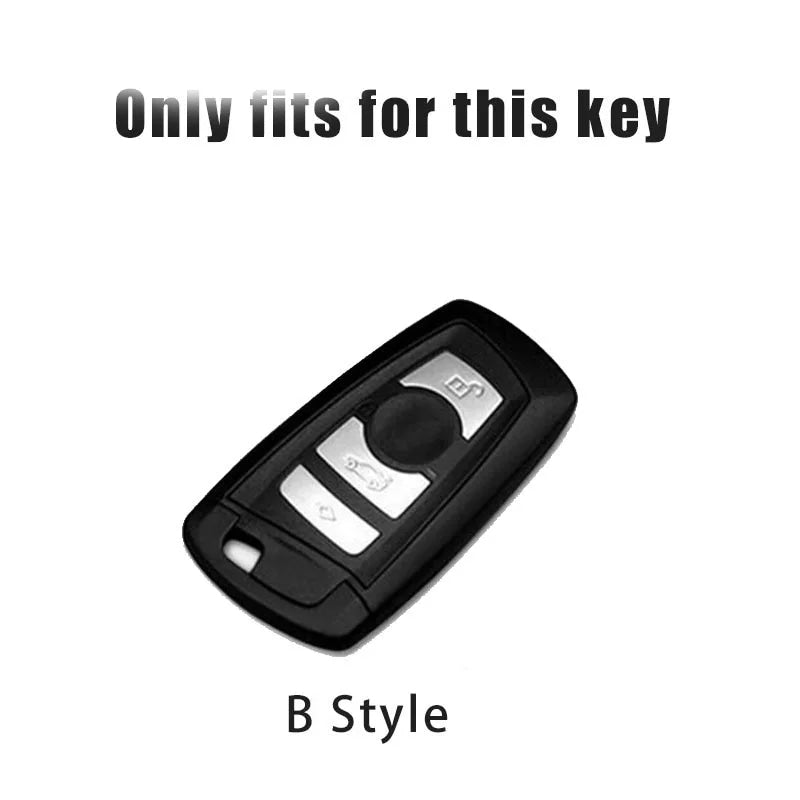 Alloy Metal Car Remote Key Case Cover Car Holder Shell Bag Fob For BMW F30 F20 F02 M3 M5 F10 F18 F22 F01 X3 X4 F06 Accessories