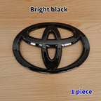1pc 3D Car Emblem sticker For Toyota Front Grill Hood Rear Trunk Logo Corolla Camry RAV4 Hilux Yaris Prius Prado Badge Accessory