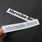 1pcs 3D ABS Car Badge Rear Trunk Body Sticker Emblem Decoration For Mercedes Benz AMG W108 W124 W126 W140 W205 W201