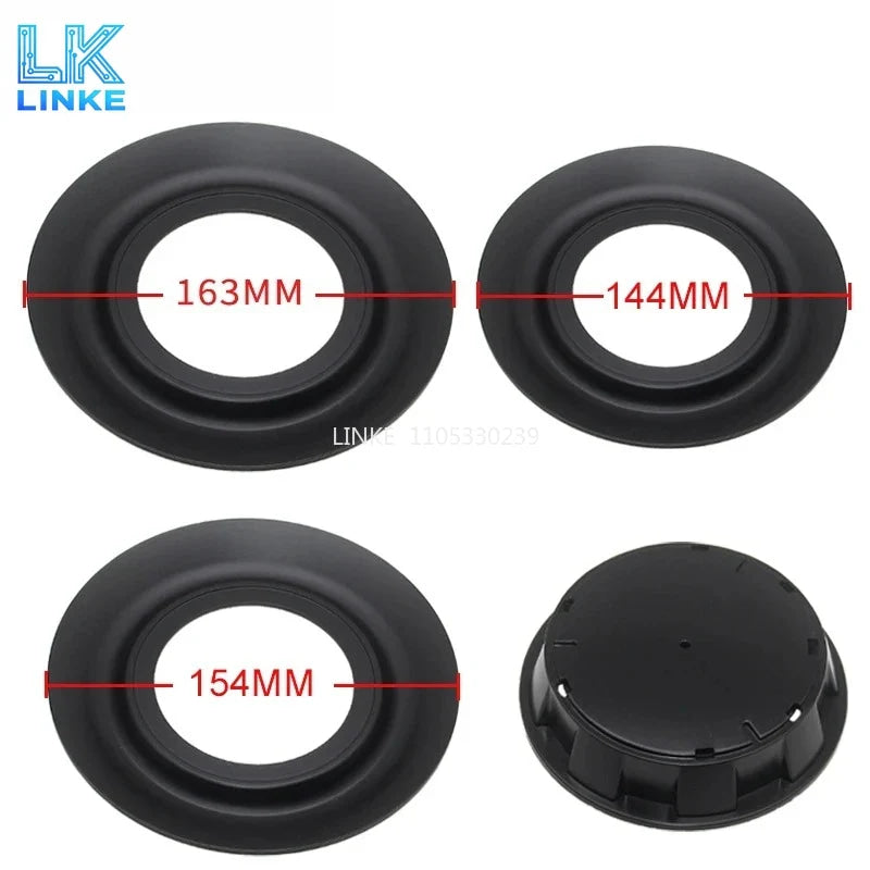 1PC 144mm 154mm 163mm Aluminum and Plastics Car Emblem Wheel Center Hub Rim Caps Cover Separate Part For Mercedes Benz