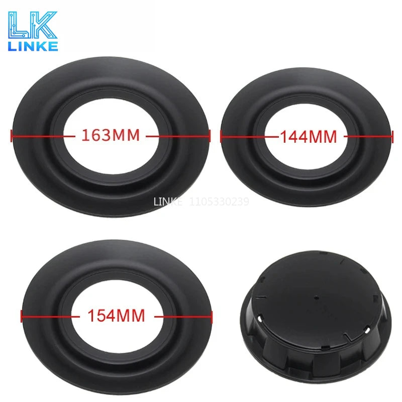 1PC 144mm 154mm 163mm Aluminum and Plastics Car Emblem Wheel Center Hub Rim Caps Cover Separate Part For Mercedes Benz