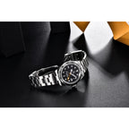 PAGANI DESIGN Vintage 42MM GMT Men's Watch PD1682 Automatic Mechanical Timepiece Sapphire Stainless Steel 100M Waterproof Retro