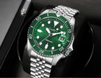 CADISEN New Luminous Men Mechanical Wristwatches Ceramic Bezel Sapphire Glass Automatic Watch Men Relogio Masculino