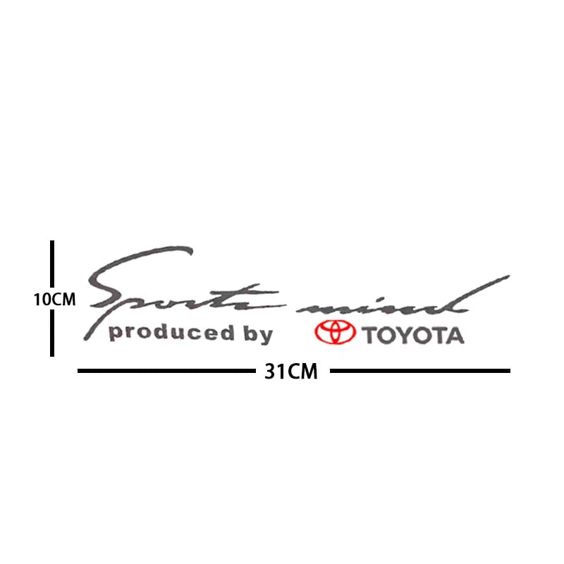 1Pcs Sport Design Car Front Head Light Eyebrow 3D Sticker Emblem For  Toyota TRD Camry RAV4 Land Corolla Levin Yaris Aygo Hilux
