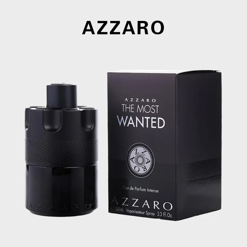 Azzaro The Most Wanted men Eau De Parfum Intense Spray 100ml Spicy Oriental Fragrance Original Long-Lasting Scent