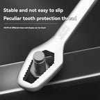 Llave Torx Universal de 3-17mm, tablero de llave de gafas ajustable autoajustable, llave Torx de doble cabezal, herramientas manuales para fábrica