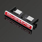 NEW Audi Sline Metal Logo Car Sticker Aluminum Emblem For Audi S Line Quattro A1 A3 A4 A5 A6 A7 A8 Q2 Q3 Q5 Q6 Q7 Q8 Accessories