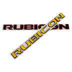 Car Metal Body Logo Decals Badge Emblems Sticker For Jeep Wrangler Rubicon Unlimited 4x4 JK JL JT 2021 2022 2023 2024 Parts