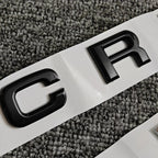 Hood Letter Badge Trunk Rear Letter Emblem Door Side Badges Suitable for Toyota Land Cruiser LC300